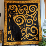 Caleidoscopio del Micio Coperta Trapuntata