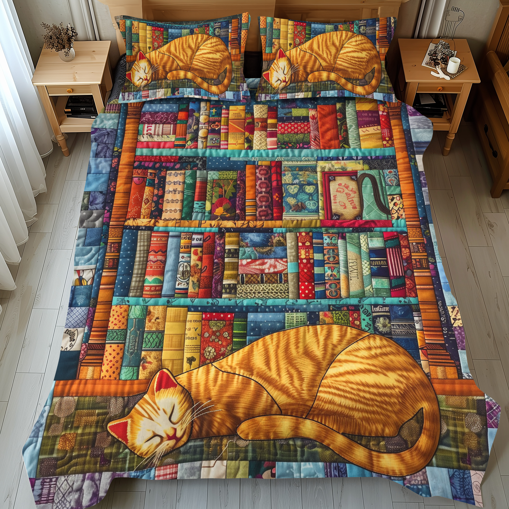 Set di Biancheria da Letto Trapuntata 3 Pezzi Rifugio di Readers'