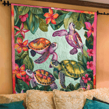 Viaggio Oceanico Quilt Artistico da Parete