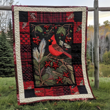 Riflessi Rubino Coperta Trapuntata