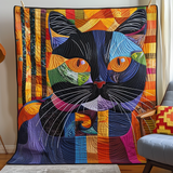 Motivi Perfetti da Gatto Coperta Trapuntata