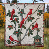 Sussurro del Cardinale Coperta Trapuntata