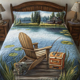 Set di Biancheria da Letto Trapuntata 3 Pezzi Viste di Adirondack