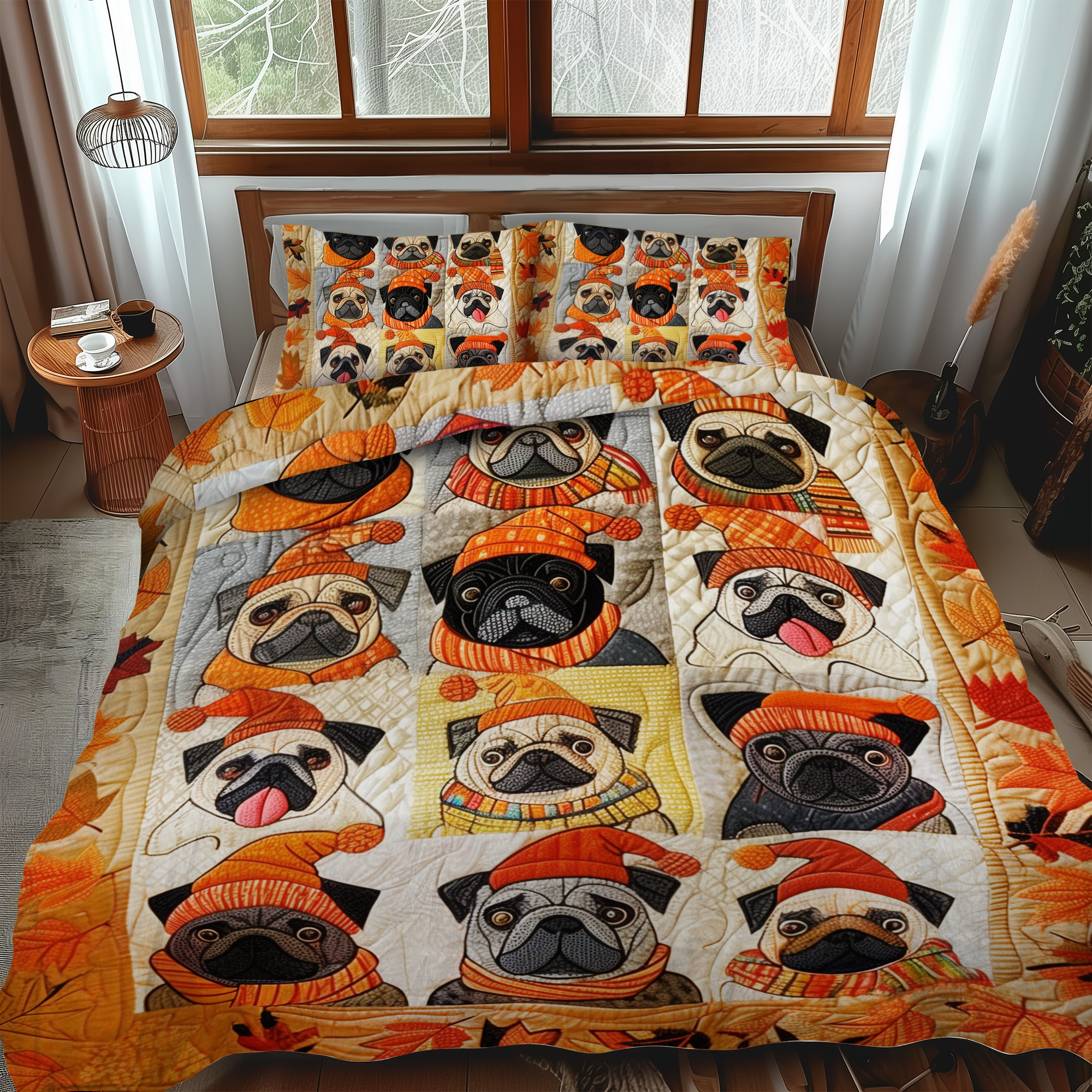 Set di Biancheria da Letto Trapuntata 3 Pezzi Carlino Adorabile