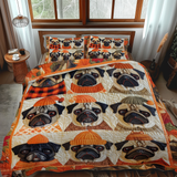 Set di Biancheria da Letto Trapuntata 3 Pezzi Carlini Adorabili