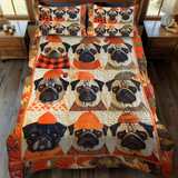 Set di Biancheria da Letto Trapuntata 3 Pezzi Carlini Adorabili