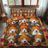 Set di Biancheria da Letto Trapuntata 3 Pezzi Beagle di Affectionate