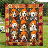 Beagle Affettuosi Coperta Trapuntata