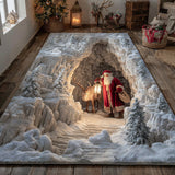 Babbo Natale Alpino Tappeto