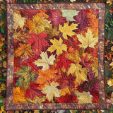 Sussurri d'Autunno Ambrato Coperta Trapuntata