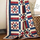 Patchwork Americano Coperta Trapuntata