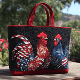 Gallo della Fattoria Americana Borsa Tote Trapuntata