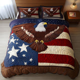 Set di Biancheria da Letto Trapuntata 3 Pezzi Spirito Americano