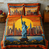 Set di Biancheria da Letto Trapuntata 3 Pezzi Americano Symbol