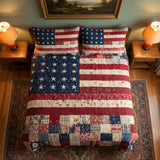 Set di Biancheria da Letto Trapuntata 3 Pezzi Americano Valor