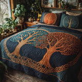 Set di Biancheria da Letto Trapuntata 3 Pezzi Corona di Ancestral