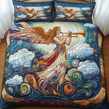 Set di Biancheria da Letto Trapuntata 3 Pezzi Melodia di Angelic