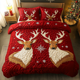 Set di Biancheria da Letto Trapuntata 3 Pezzi Fascino del Corno