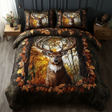 Set di Biancheria da Letto Trapuntata 3 Pezzi Fascino del Corno