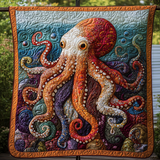 Abbraccio Acquatico Coperta Trapuntata