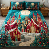 Set di Biancheria da Letto Trapuntata 3 Pezzi Artico Gleam