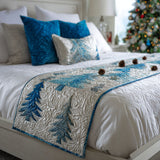 Alberi Artici Runner da Letto Trapuntato