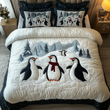 Set di Biancheria da Letto Trapuntata 3 Pezzi Artico Waddle