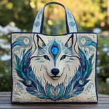 Lupo Artico Borsa Tote Trapuntata