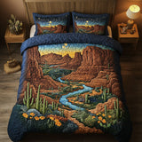 Set di Biancheria da Letto Trapuntata 3 Pezzi Canyon di Arizona