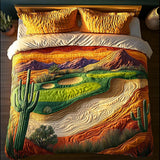 Set di Biancheria da Letto Trapuntata 3 Pezzi Arizona Golf Rangeview