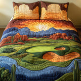 Set di Biancheria da Letto Trapuntata 3 Pezzi Rifugio di Arizona di Golf