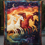 Corsa dell'Aurora Quilt Artistico da Parete