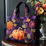 Eco d'Autunno Borsa Tote Trapuntata