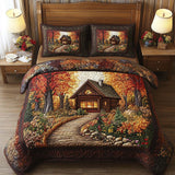 Autumn Bliss 3-Piece Quilted Bedding Set NCU0NT8974