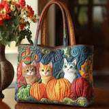 Gatto Borsa Tote Trapuntata