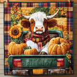 Cavalcata del Raccolto d'Autunno Coperta Trapuntata