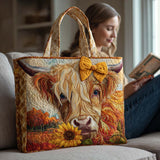 Altopiano d'Autunno Borsa Tote Trapuntata