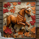 Cavallo d'Autunno Coperta Trapuntata