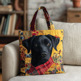 Labrador Retriever d'Autunno Borsa Tote Trapuntata