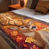 Maestà d'Autunno Runner da Letto Trapuntato
