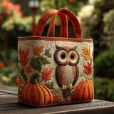 Posatoio d'Autunno Borsa Tote Trapuntata