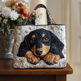 Cucciolo d'Autunno Borsa Tote Trapuntata