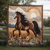 Cavaliere d'Autunno Coperta Trapuntata