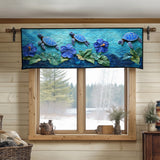 Flusso Azzurro Mantovana Trapuntata