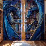 Serpenti del Cielo Azzurro Tende Trapuntate