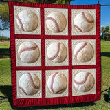 Classici del Baseball Coperta Trapuntata