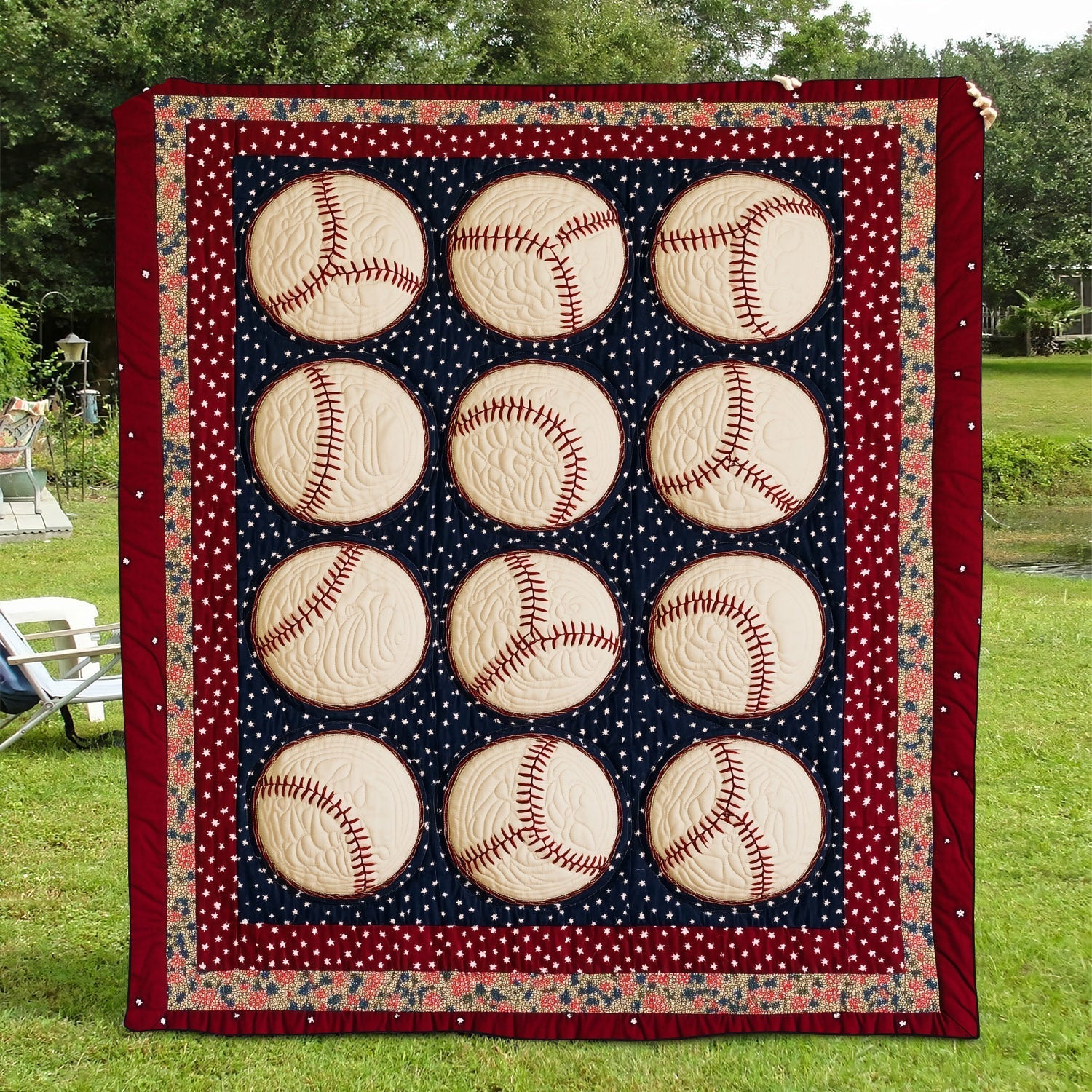 Febbre da Baseball Coperta Trapuntata