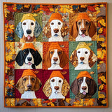 Zampe di Basset Coperta Trapuntata
