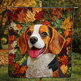 Delizia Autunnale del Beagle Coperta Trapuntata
