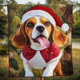 Spirito Festivo del Beagle Coperta Trapuntata